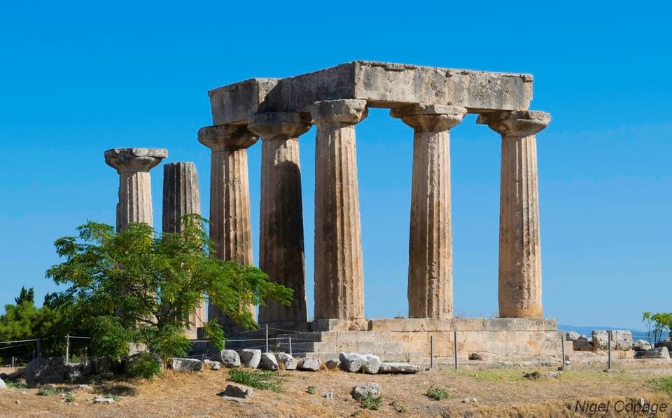 The powerful city-state of Corinth